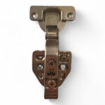 Charnière 3D Noire Ø35 mm – Réglable avec fermeture douce | Bizaga moderne| Lot de 6 Pièces