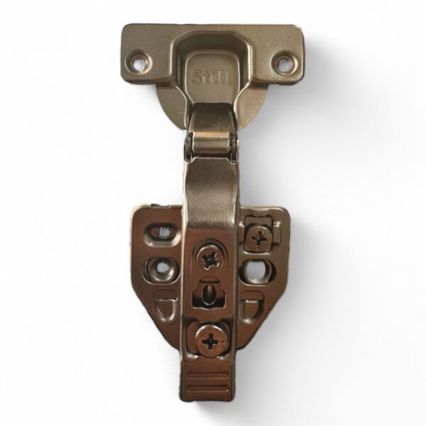 Charnière 3D Noire Ø35 mm – Réglable avec fermeture douce | Bizaga moderne| Lot de 6 Pièces