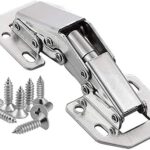 Charnière Invisible Ø35 mm – Demi-recouvrement | Pour porte discrète| Lot de 6 Pièces