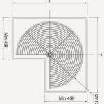 Tourniquet caisson d’angle  | 3/4  Rotation 360° – Image 3