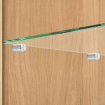 Taquet d’Étagère (Tassot) avec Vis Auto-Taraudeuse & Manchon Antiglisse – Image 2