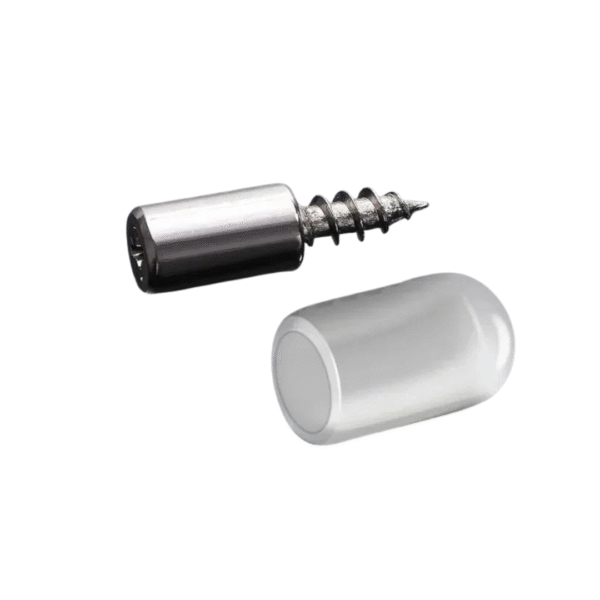 Taquet d’Étagère (Tassot) avec Vis Auto-Taraudeuse & Manchon Antiglisse