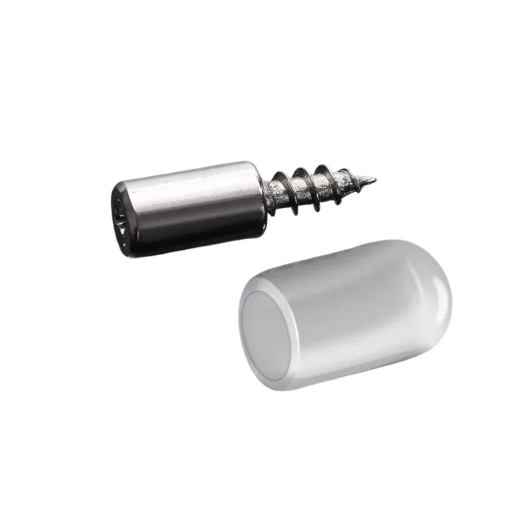 TASSOT ETAGERE Taquet d’Étagère (Tassot) avec Vis Auto-Taraudeuse & Manchon Antiglisse – Image 1